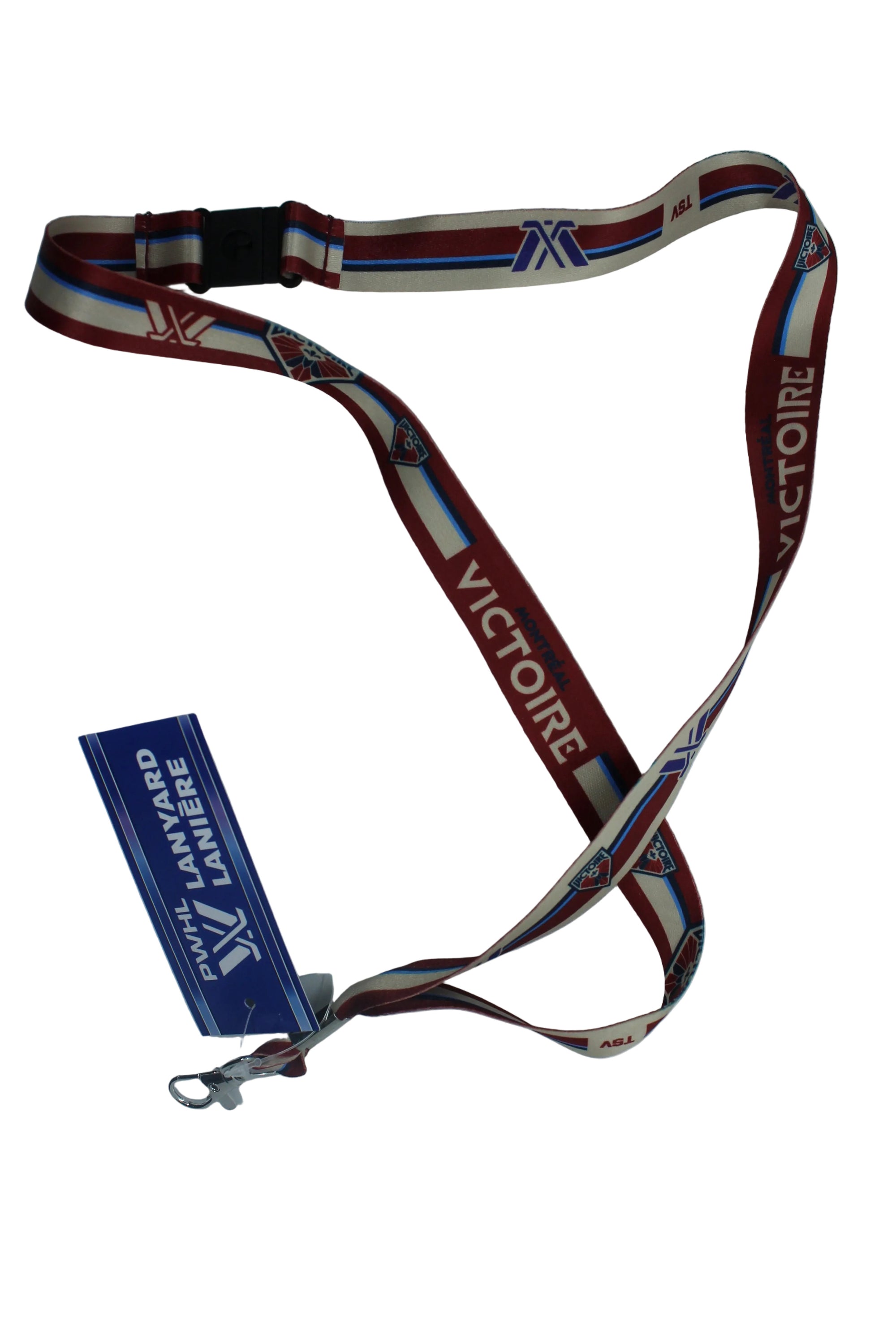 PWHL Montreal Victoire Lanyard
