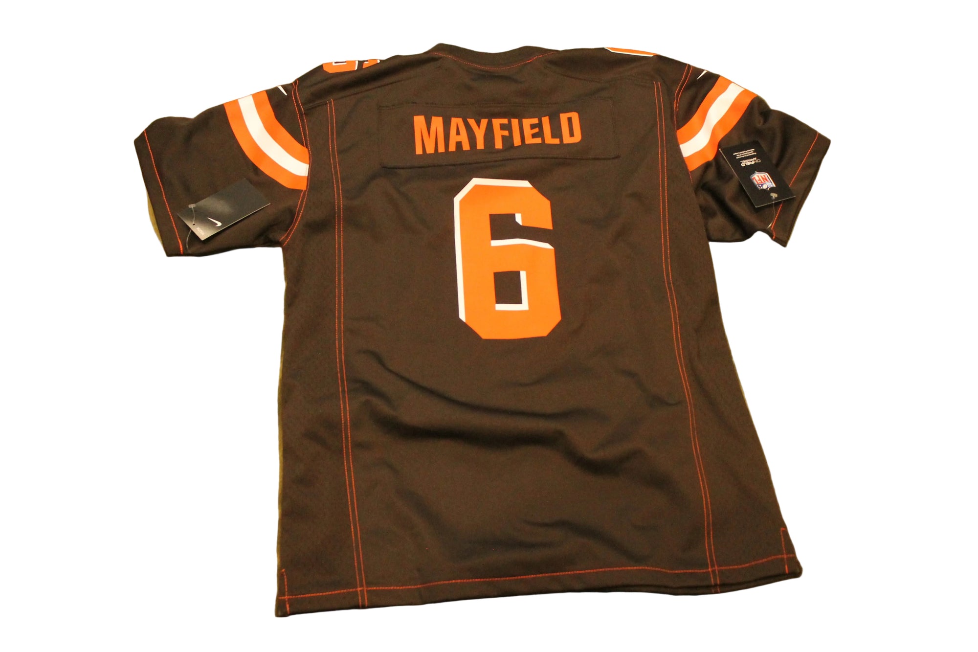 NFL Cleveland Browns Nike Youth Mayfield #6 Replica Jersey (Sale)
