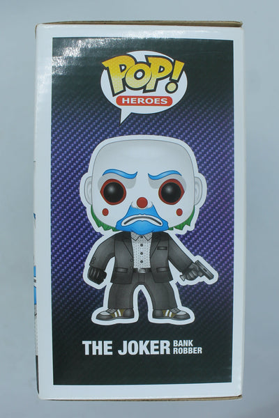 Funko POP The Joker GITD Gemini Collectibles Exclusive 2 PK Bank Robber Heath Ledger