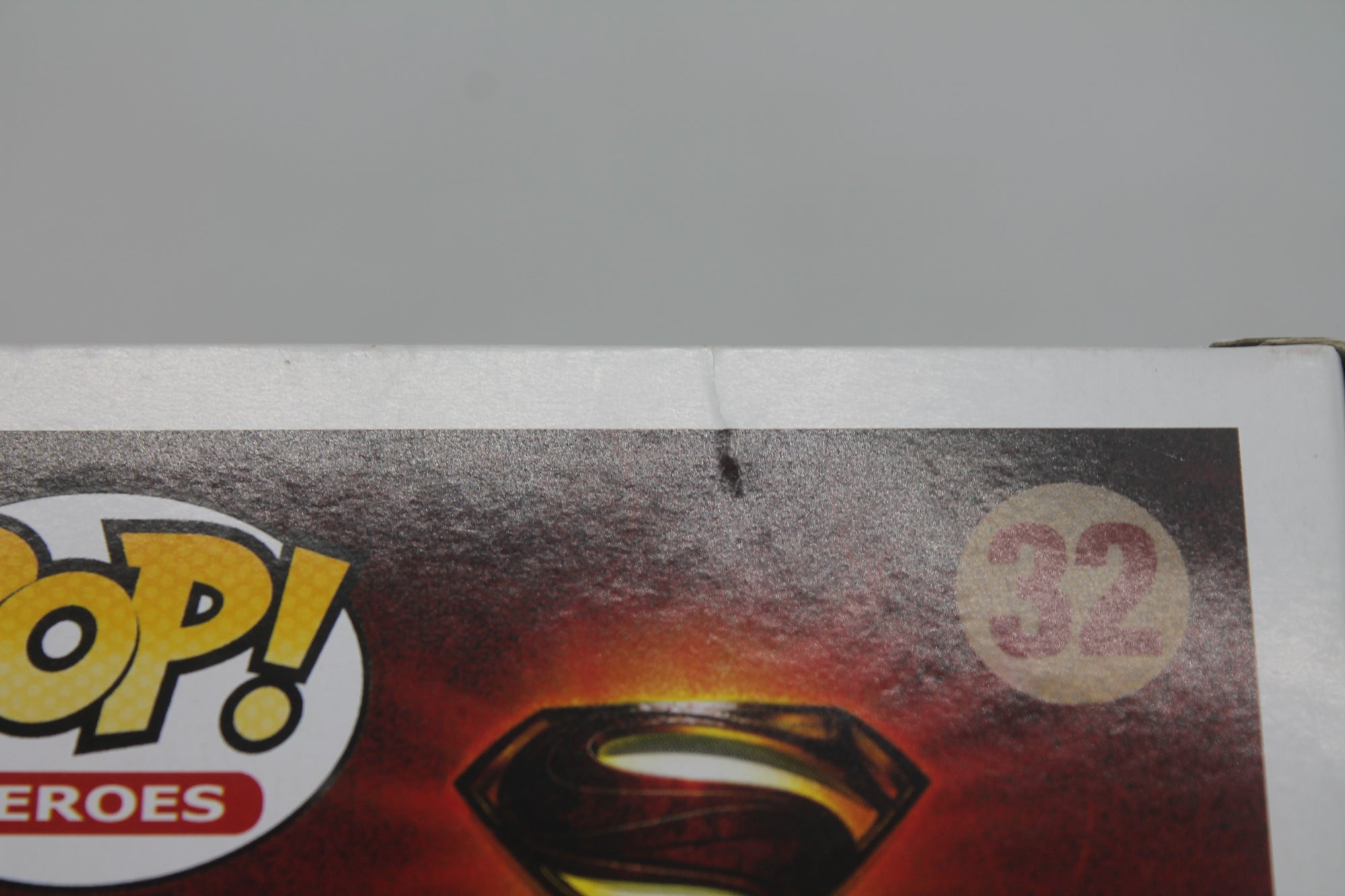 SDCC 2013 Exclusive Funko Pop! Superman (Black Suit) #32 Man Of Steel 1/1008 Pcs