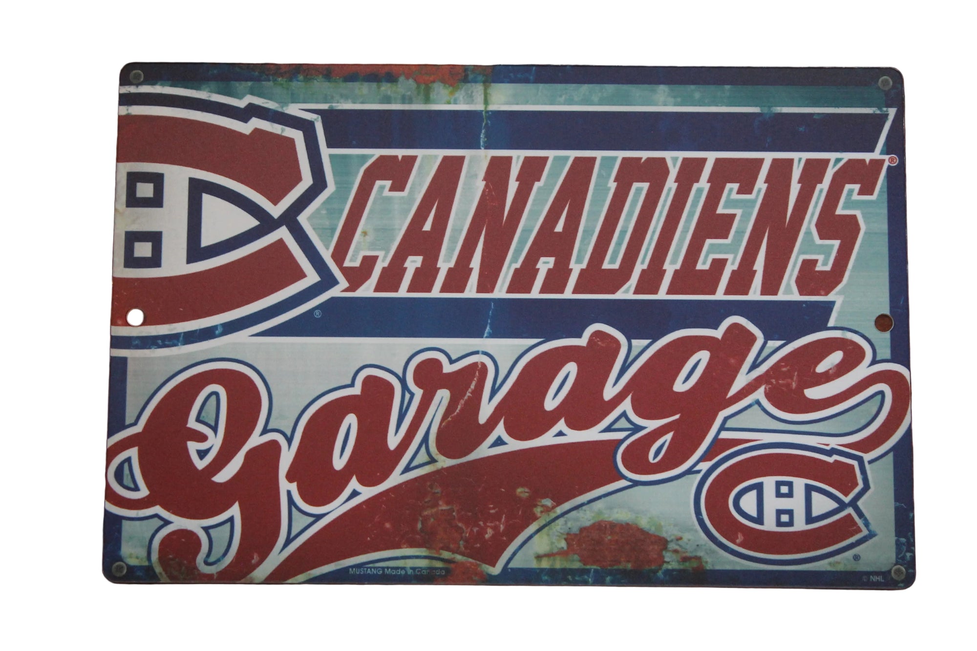 NHL Montreal Canadiens Garage Sign