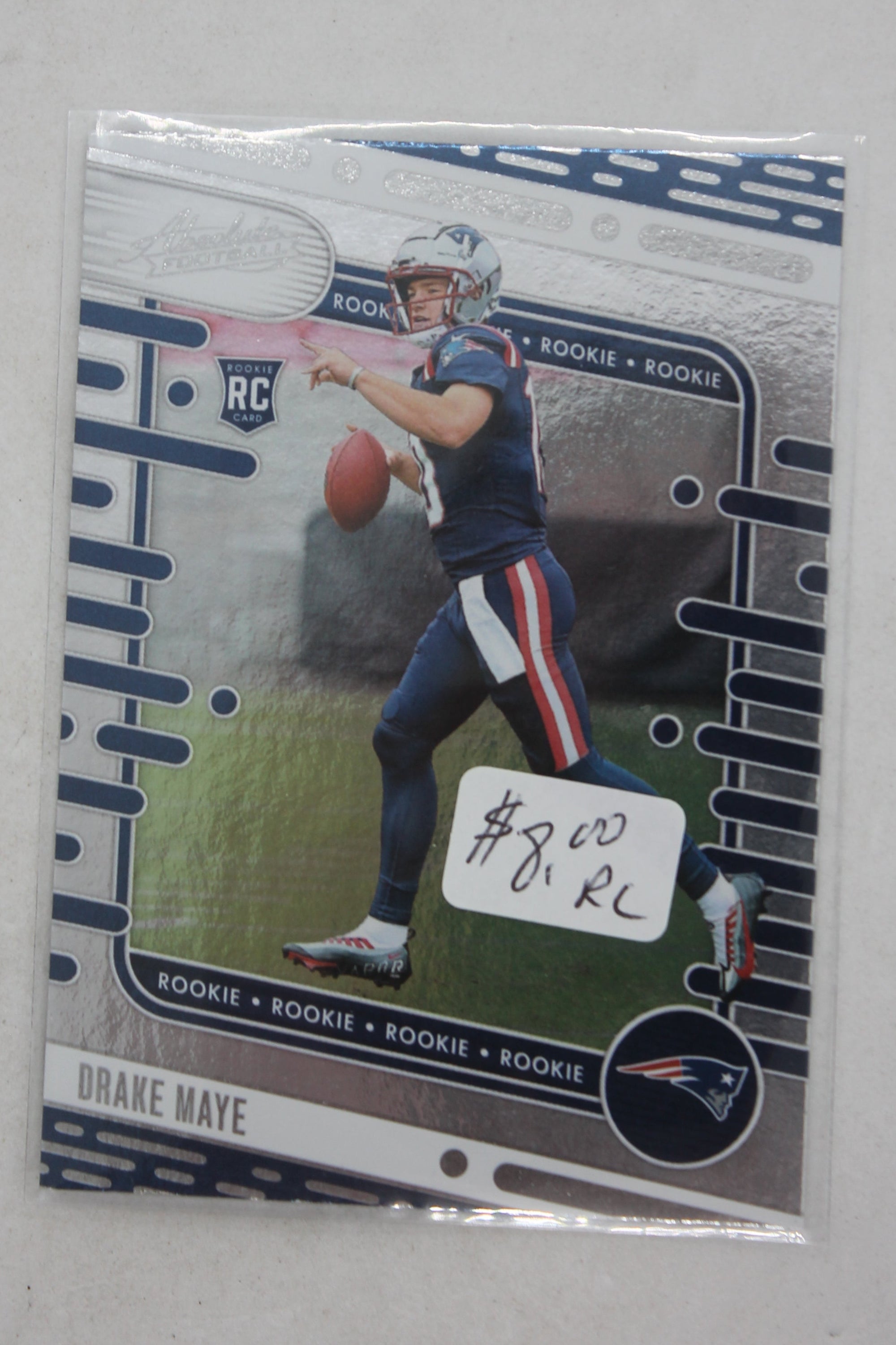 Drake Maye 2024 Panini Absolute - Rookies - Rookie Card