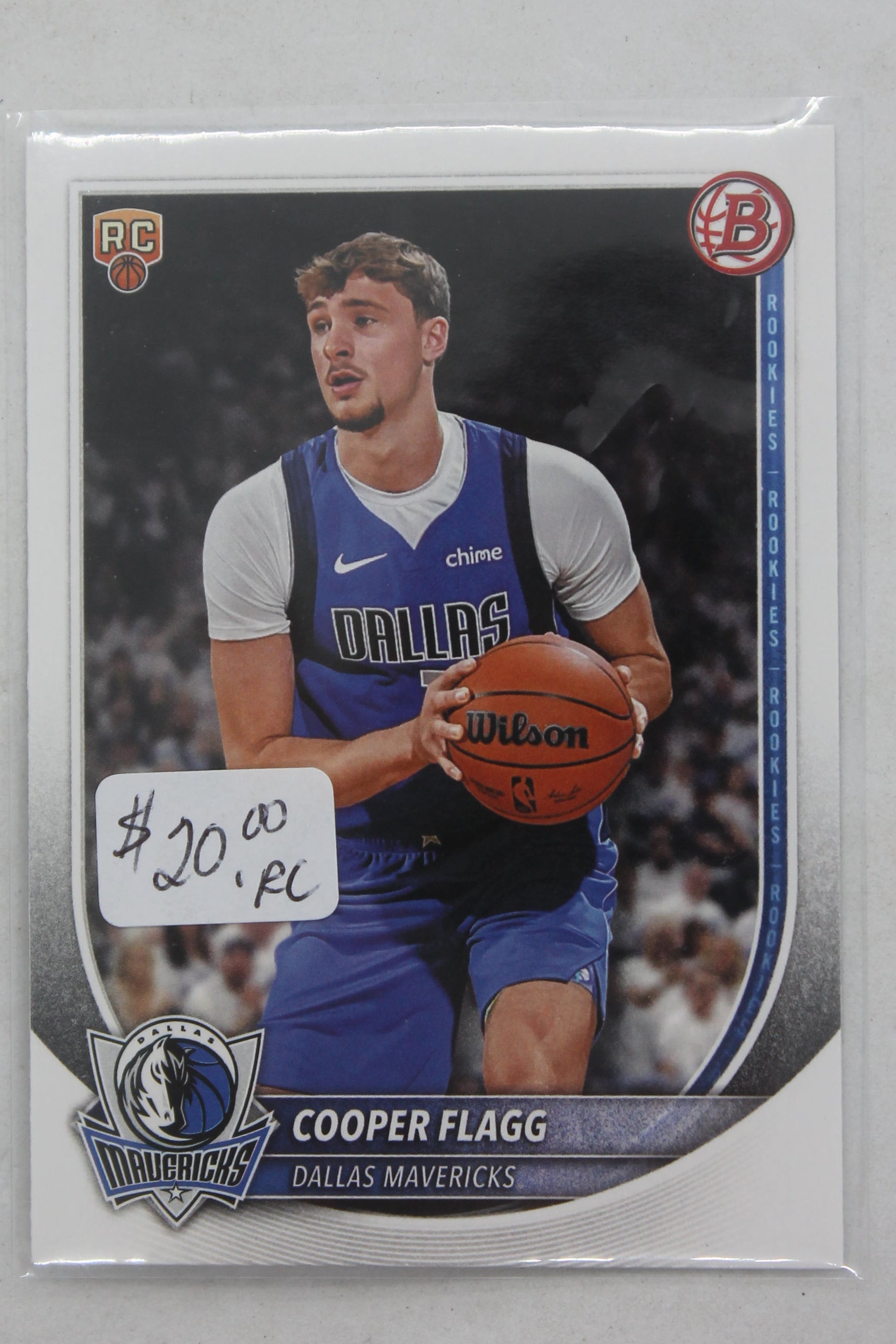 Cooper Flagg 2025-26 Bowman Rookie Card