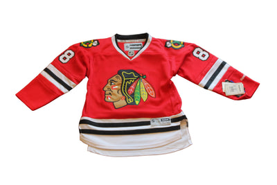 NHL Chicago Blackhawks Patrick Kane #88 Youth Premium Reebok Home Jersey