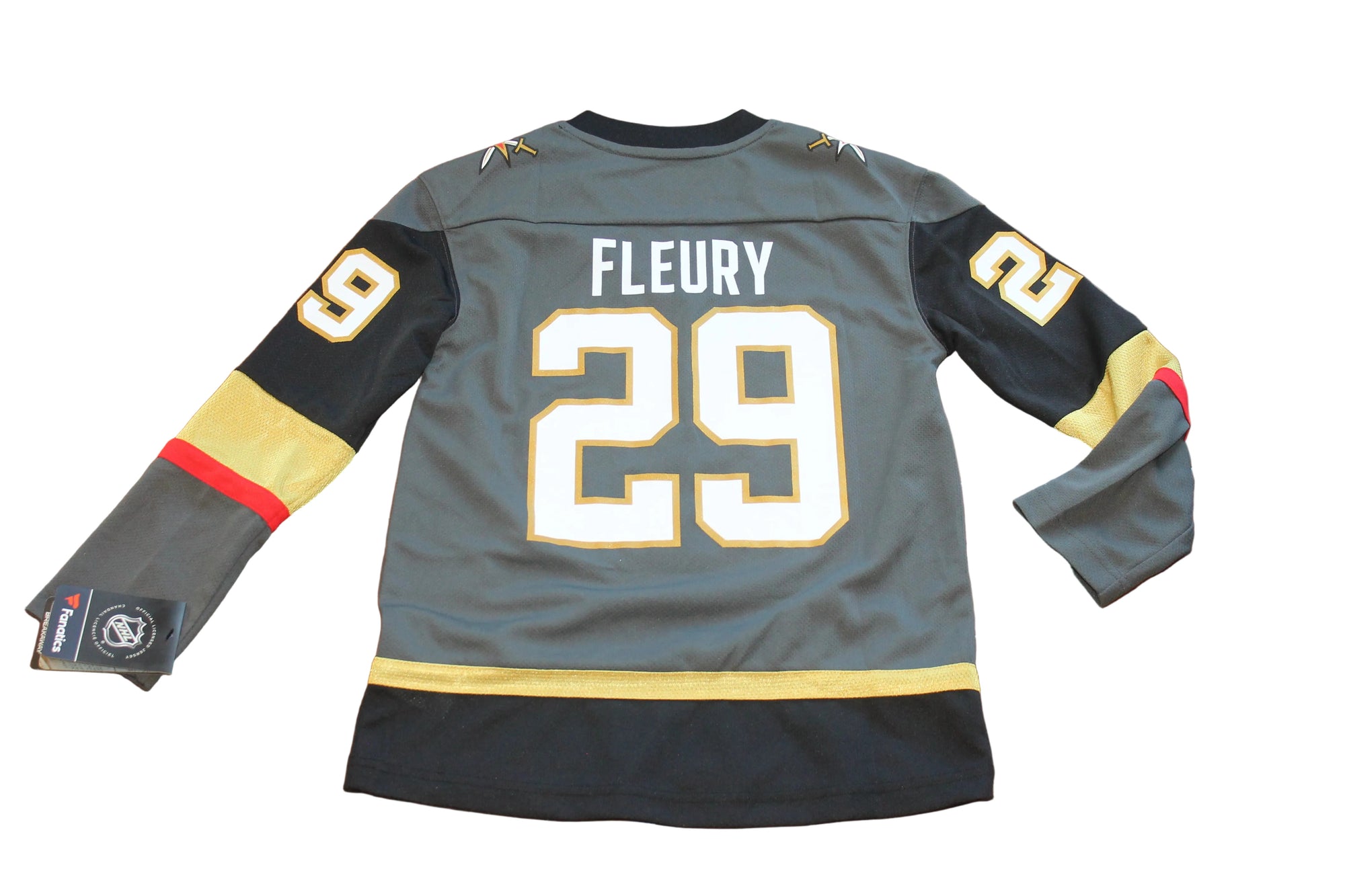 NHL Vegas Golden Knights Youth Fanatics "Marc-André Fleury" Replica Jersey (Sale)