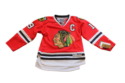 NHL Chicago Blackhawks J. Toews #19 Youth Premium Reebok Home Jersey