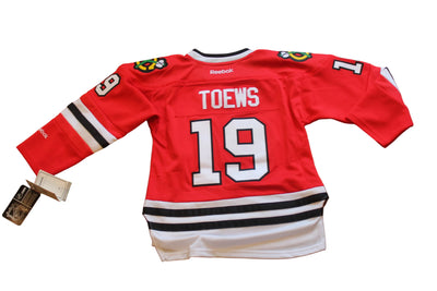 NHL Chicago Blackhawks J. Toews #19 Youth Premium Reebok Home Jersey