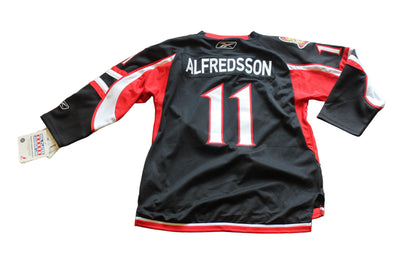 NHL Ottawa Senators Alfredsson #11 Youth Premium Reebok Home Jersey (Sale)