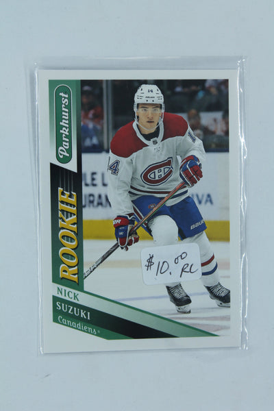 Nick Suzuki 2019-20 Upper Deck Parkhurst Rookies Rookie Card