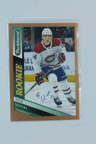 Nick Suzuki 2019-20 Upper Deck Parkhurst Bronze Rookies Rookie Card