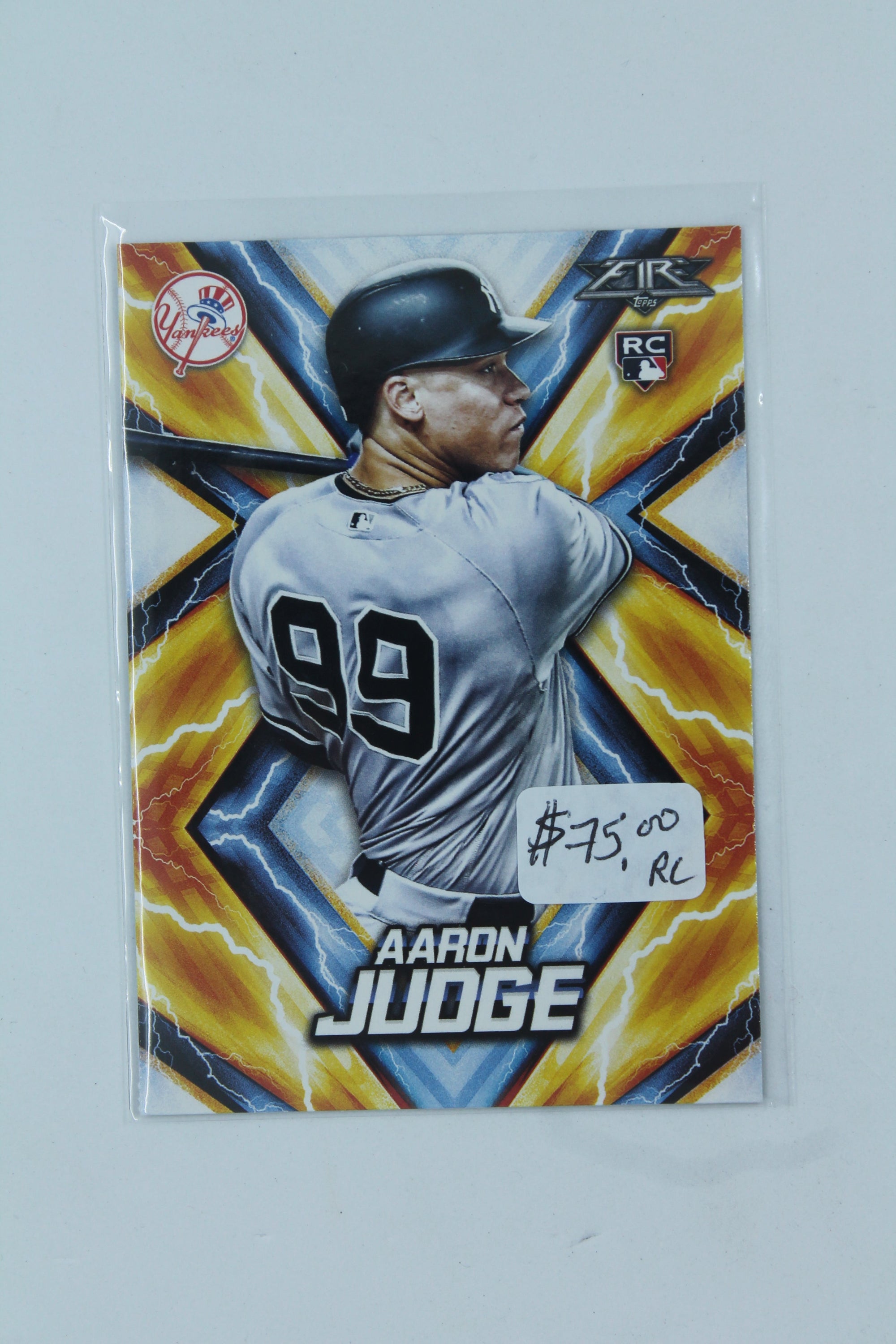 Aaron Judge Rookie Card  2017 Topps Fire