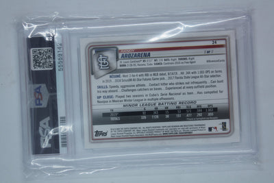 Randy Arozarena 2020 Bowman Rookie Card - PSA Mint 9