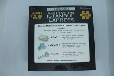 Mystery Puzzle - Death On The Istanbul Express - 1000 piece puzzle