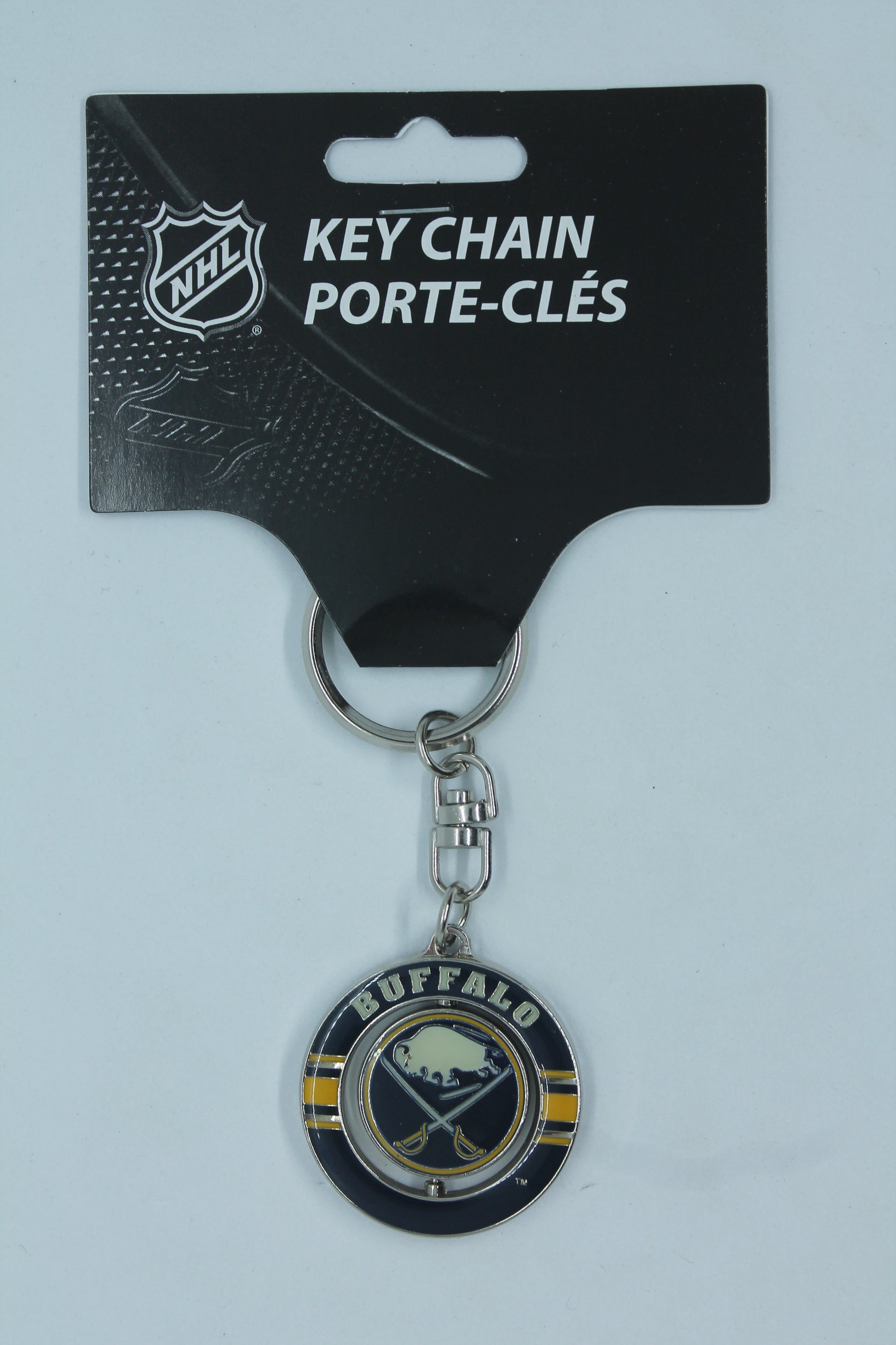 NHL Buffalo Sabres Spinner Keychain