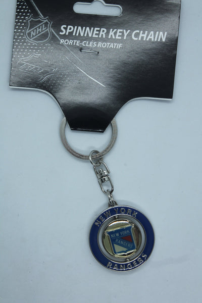 NHL New York Rangers Spinner Stanley Cup Keychain