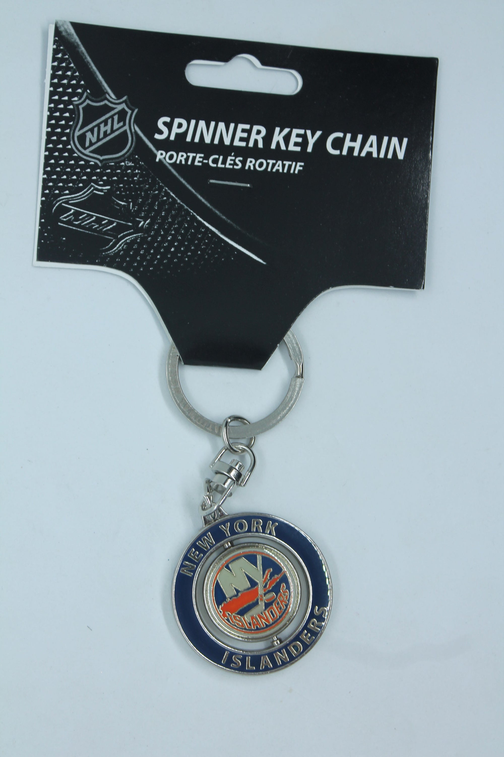 NHL New York Islanders Stanley Cup Spinner Keychain