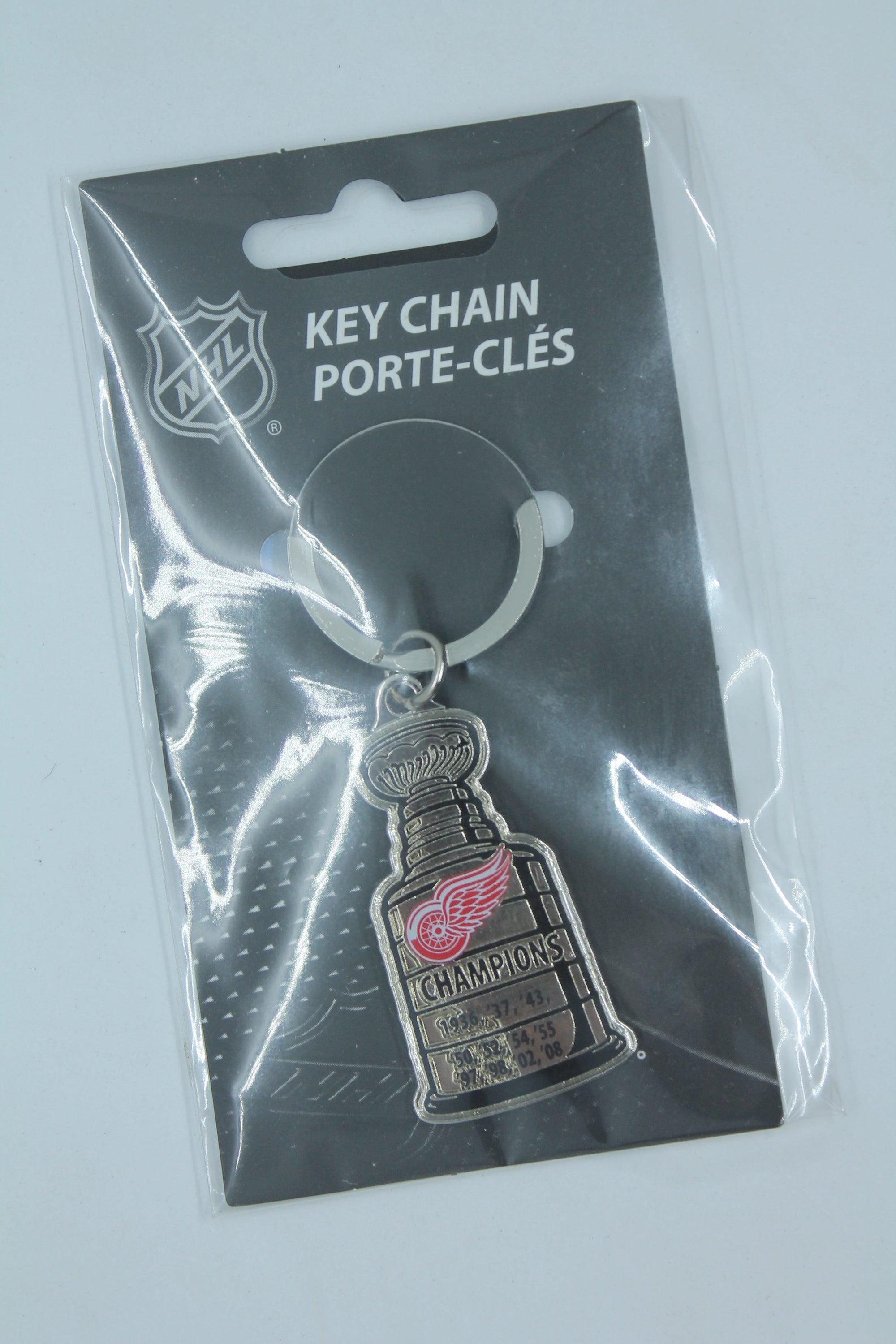 NHL Detroit Red Wings Stanley Cup Keychain