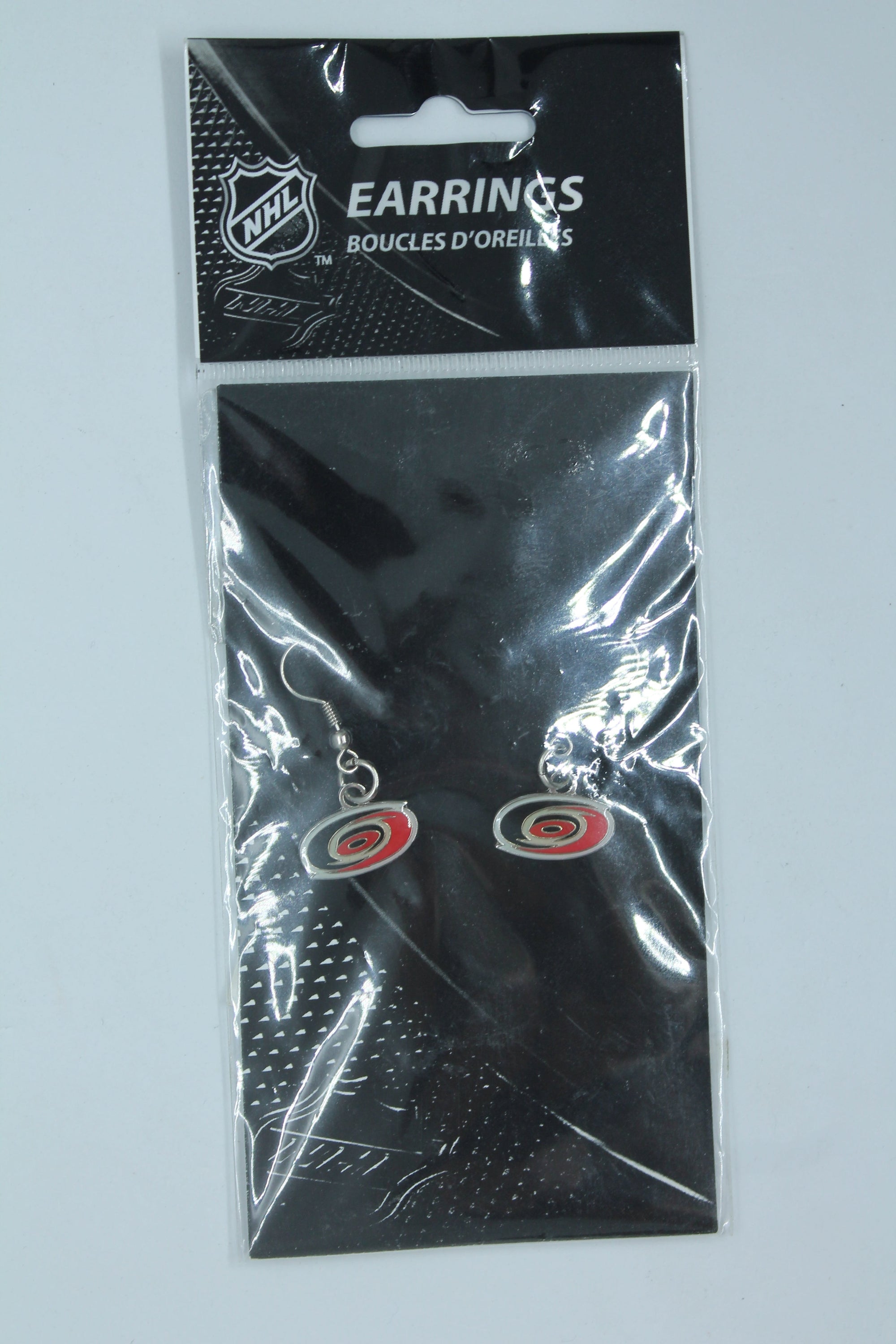 NHL Carolina Hurricanes Dangle Earrings