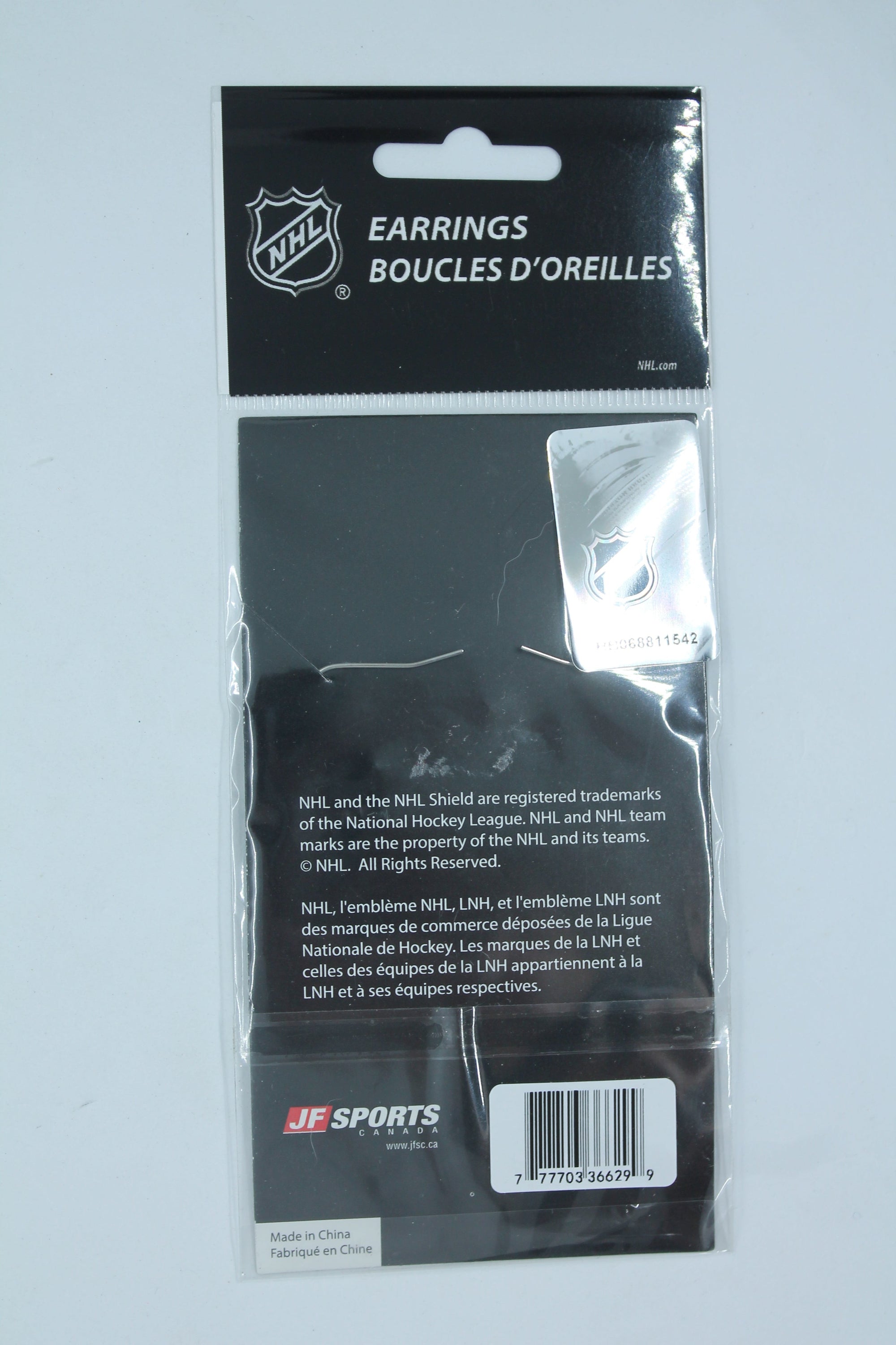 NHL Winnipeg Jets Dangle Earrings