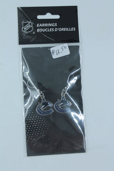 NHL Vancouver Canucks Dangle Earrings