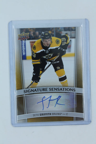 2015-16 Upper Deck - Signature Sensations #SS-SG Seth Griffith