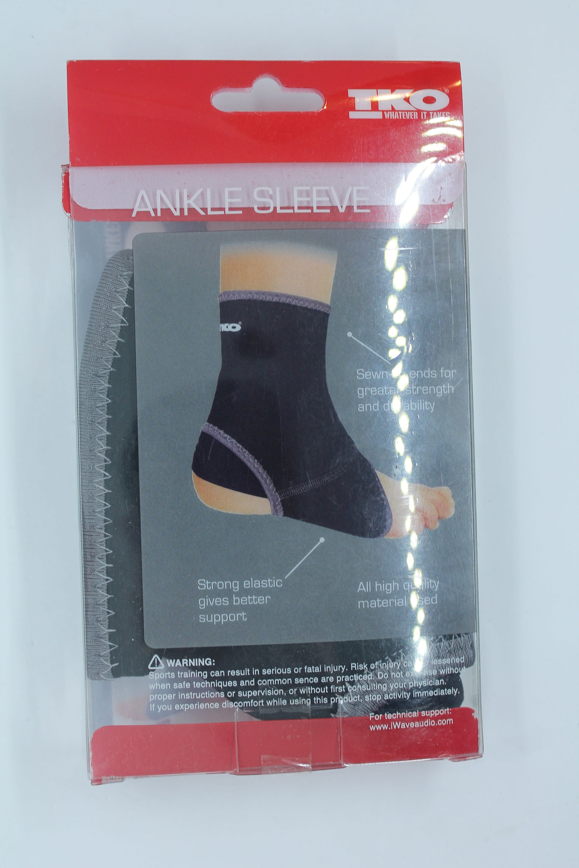 TKO ankle Sleeve - Size Medium