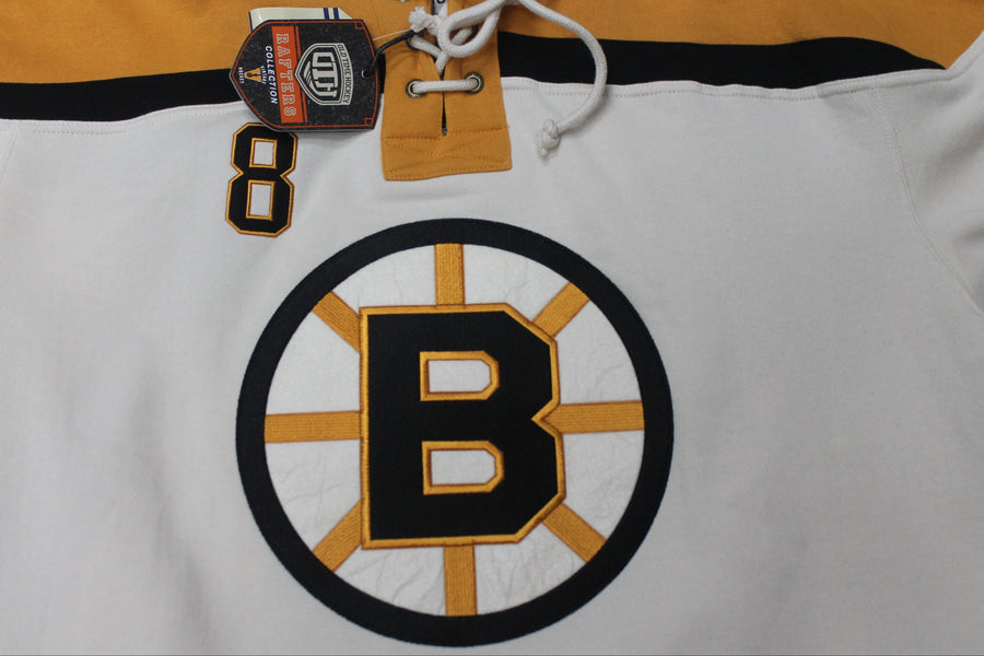 NHL Boston Bruins Cam Neeley Men's Old Time Hockey Alumni Lacer Hoodie - XLarge
