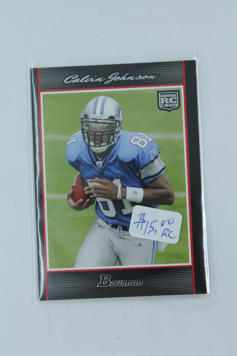 Calvin Johnson 2007 Bowman Rookie Card