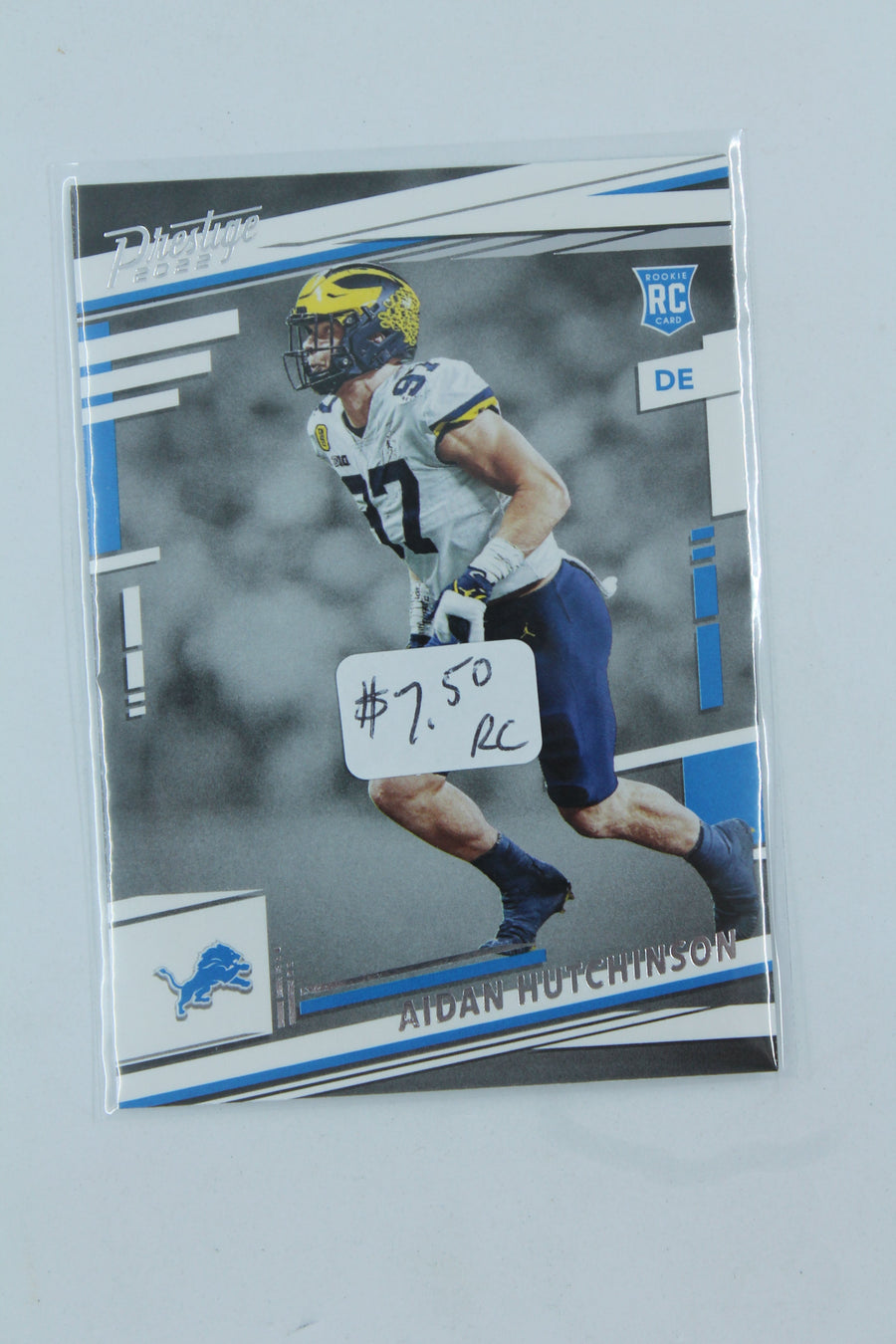 Aidan Hutchinson 2022 Panini Prestige Rookies - Rookie Card