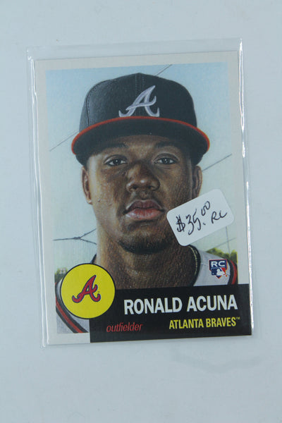 Ronald Acuna Jr. 2018 Topps Living Set Rookie Card /46809