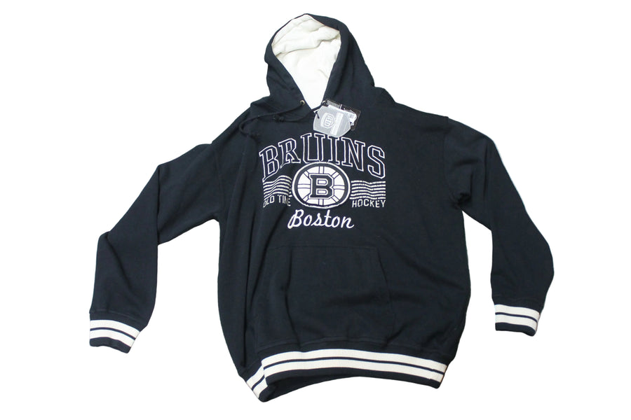 NHL Boston Bruins Men's Deshler Old Time Hockey Hoodie