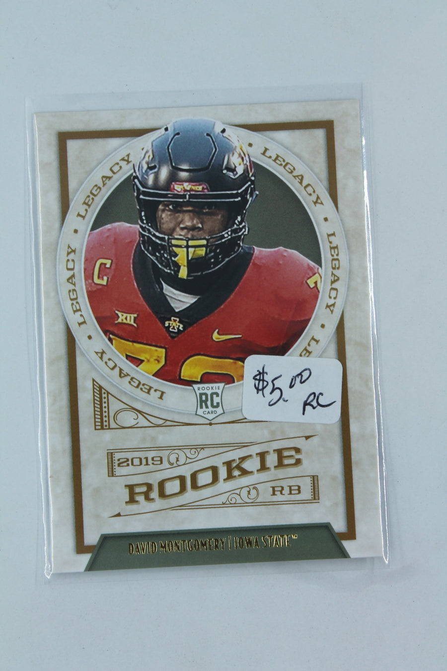 David Montgomery 2019 Panini Legacy - Rookies - Rookie Card