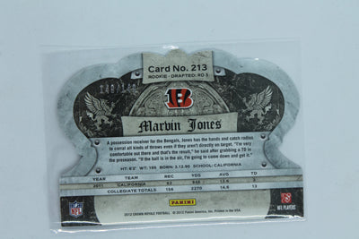 Marvin Jones 2012 Crown Royale - Silver Holo-Foil Rookie Card #149/149