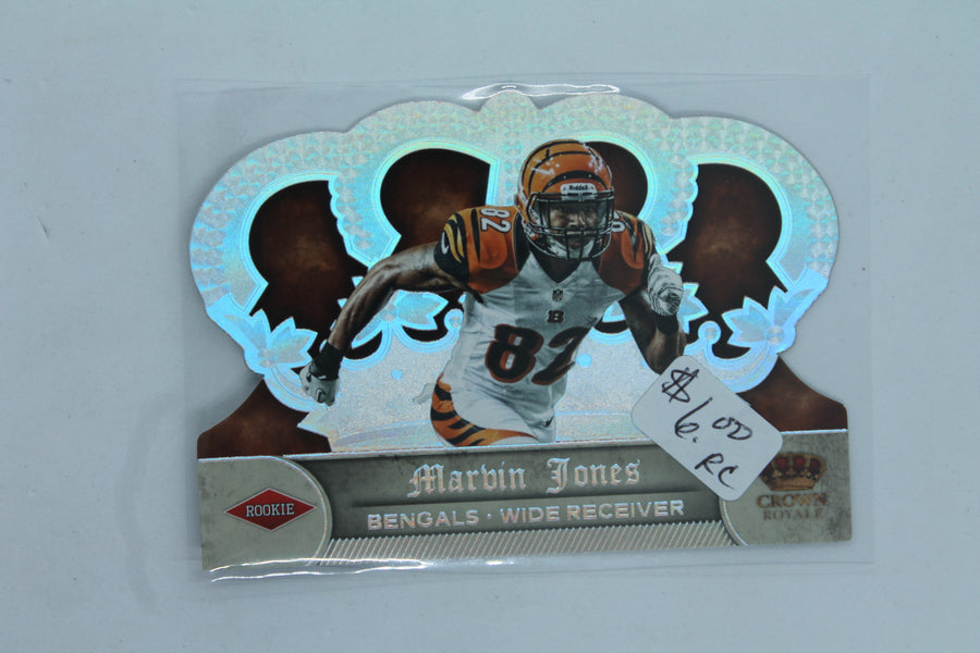Marvin Jones 2012 Crown Royale - Silver Holo-Foil Rookie Card #102/149