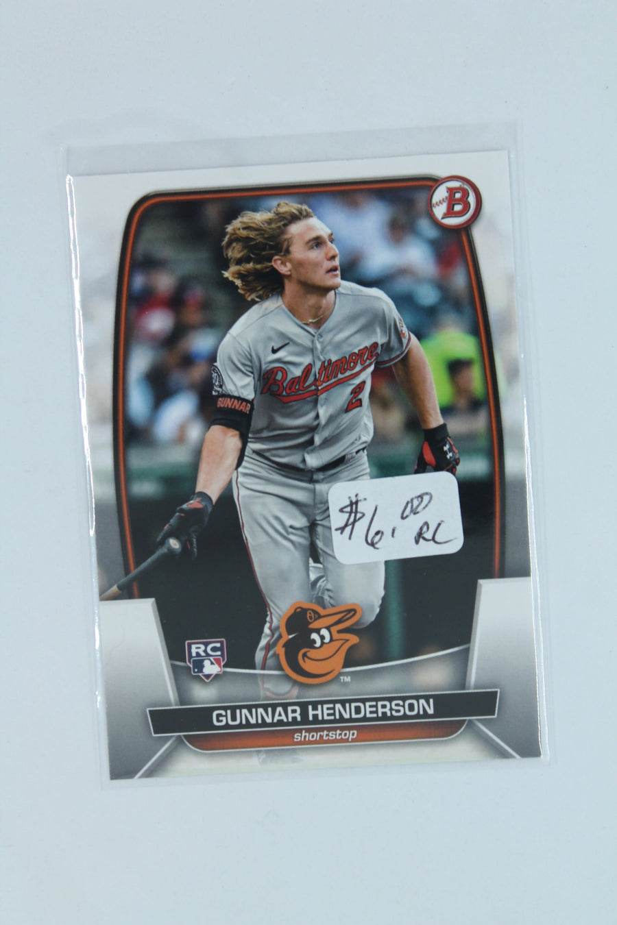 Gunnar Henderson 2023 Bowman Rookie Card