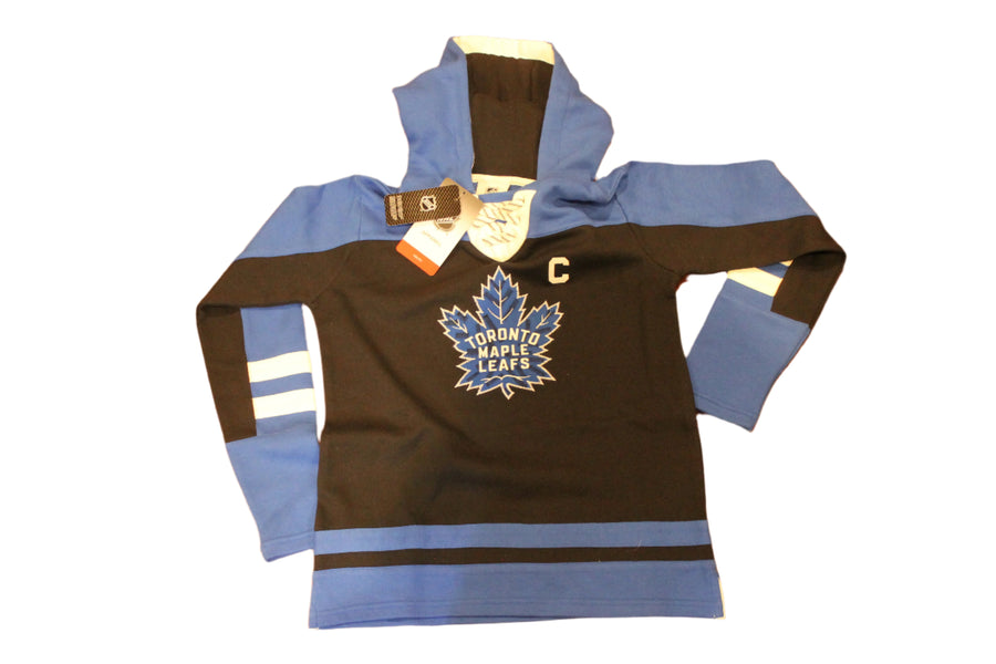 NHL Toronto Maple Leafs Youth Hoodie - Black/Blue/White