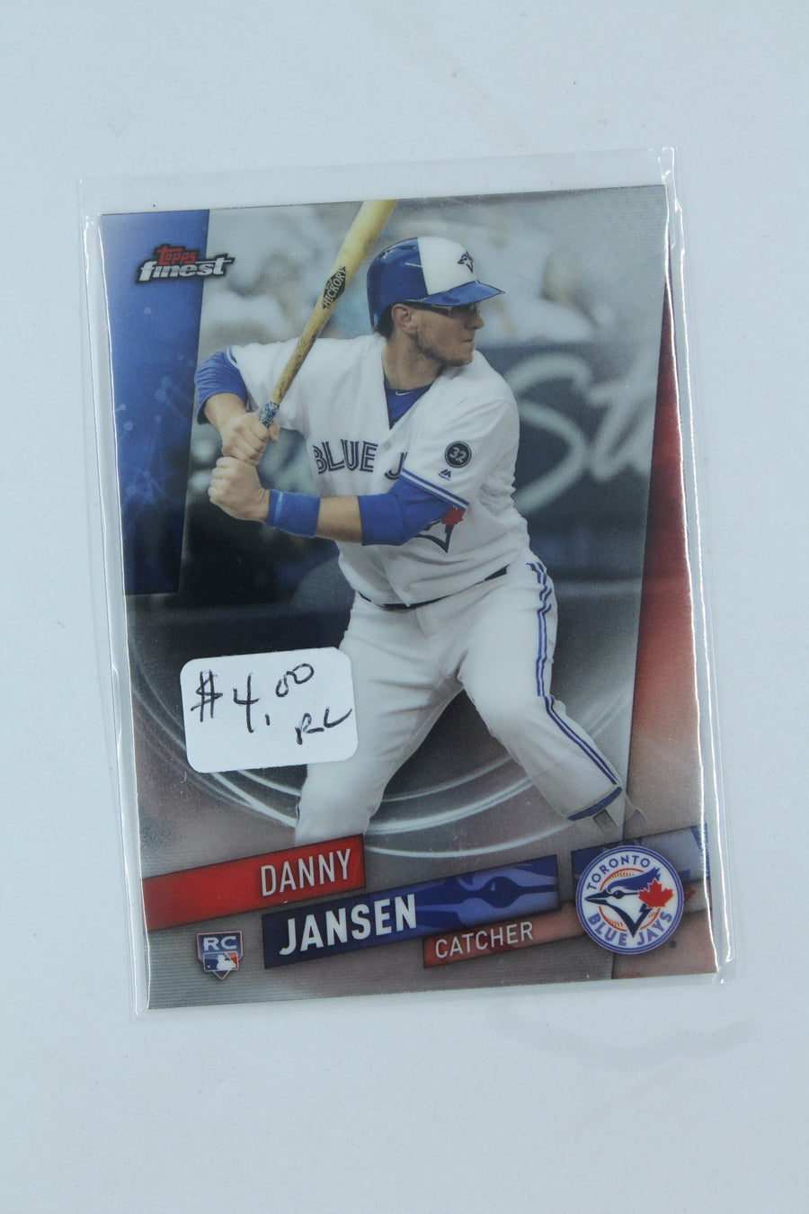 Danny Jansen 2019 Topps Finest Rookie Card