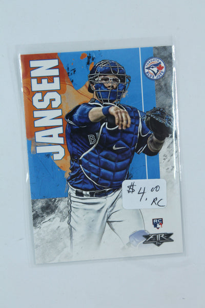 Danny Jansen 2019 Topps Fire Rookie Card