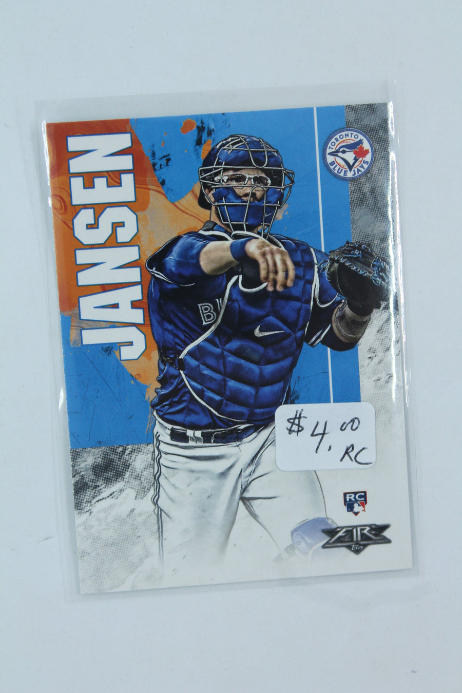 Danny Jansen 2019 Topps Fire Rookie Card