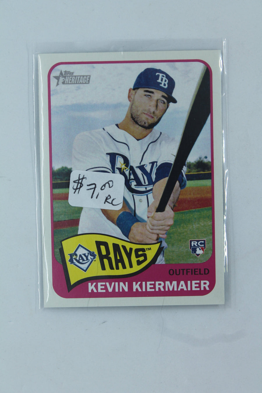 Kevin Kiermaier 2014 Topps Heritage High Number Rookie Card