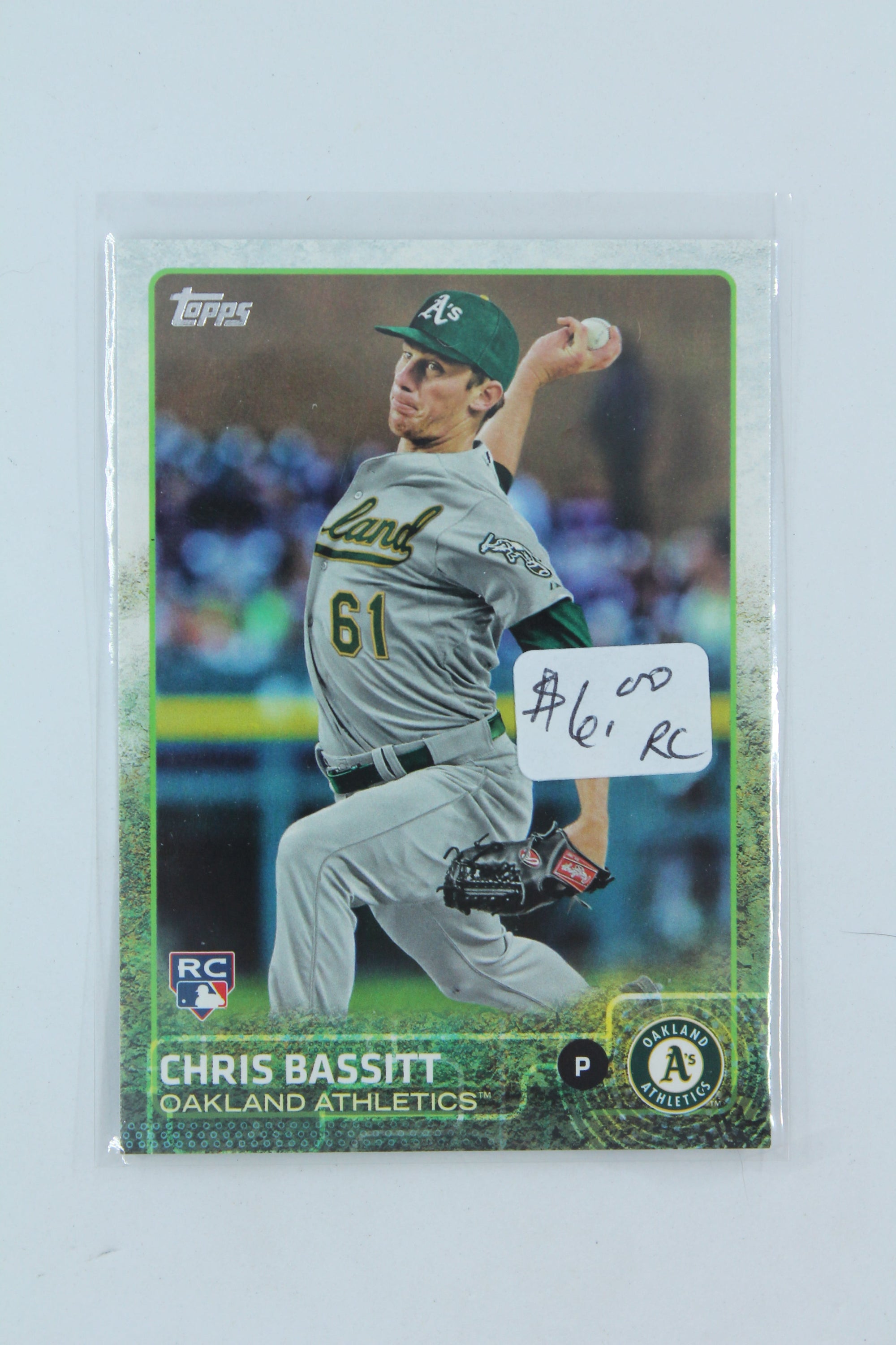 Chris Bassitt 2015 Topps Rookie Card