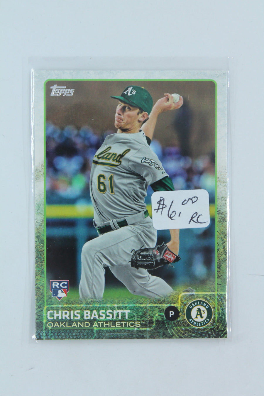 Chris Bassitt 2015 Topps Rookie Card