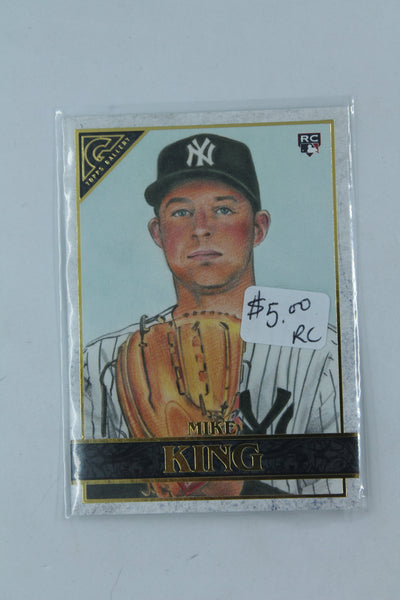 Mike King 2020 Topps Gallery Rookie Card