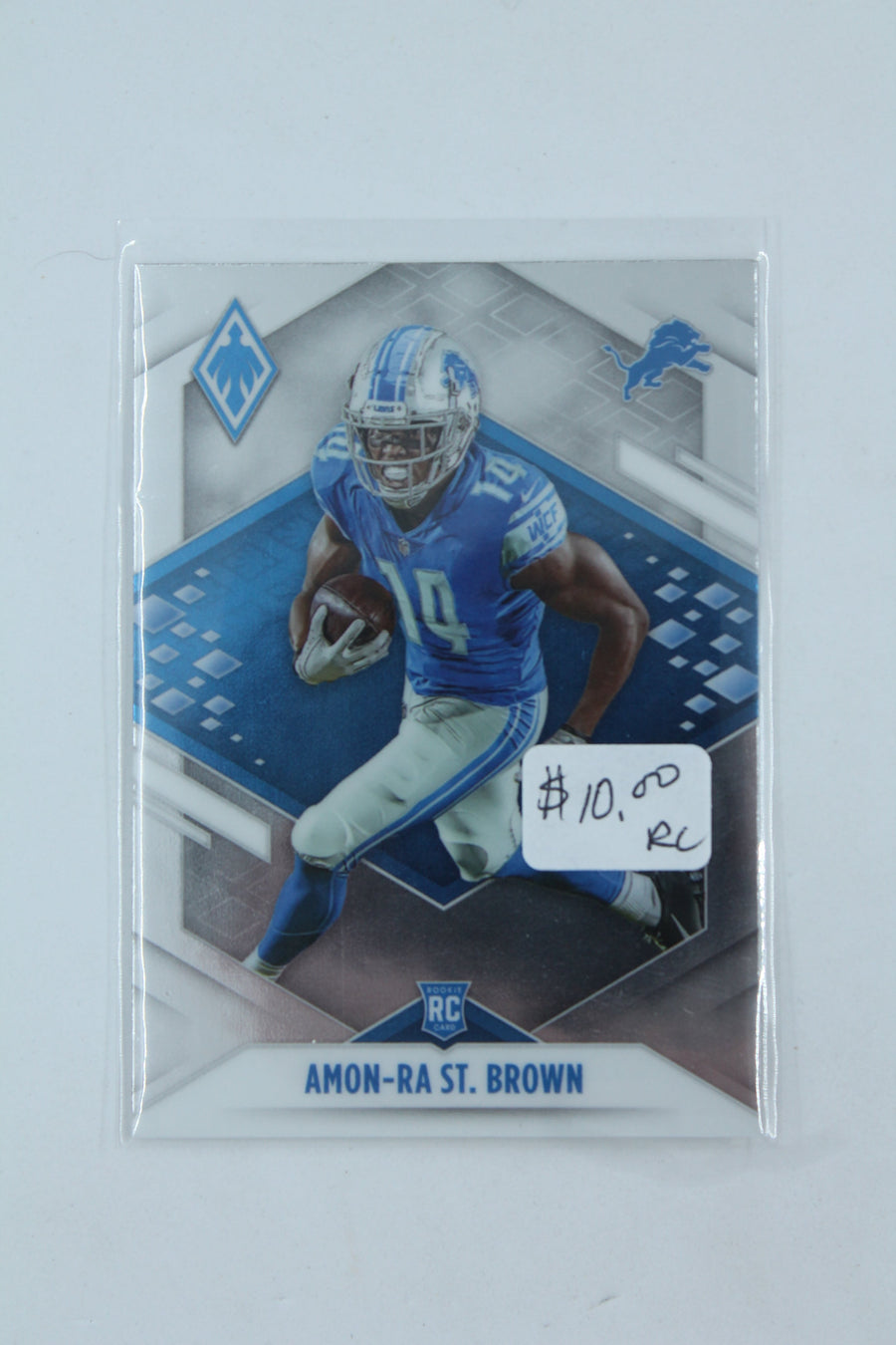 Amon-Ra St. Brown 2021 Panini Phoenix Rookie Card