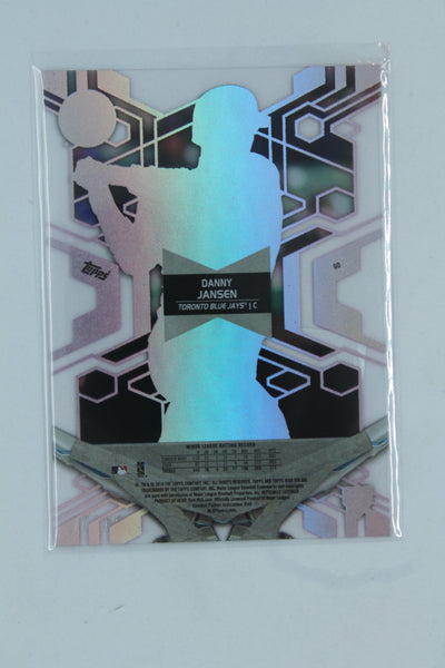 Danny Jansen 2019 Topps High Tek Pink Rookie Card #34/75