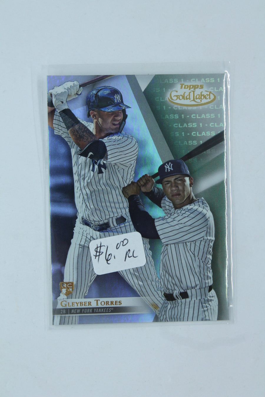 Gleyber Torres 2018 Topps Gold Label Rookie Card