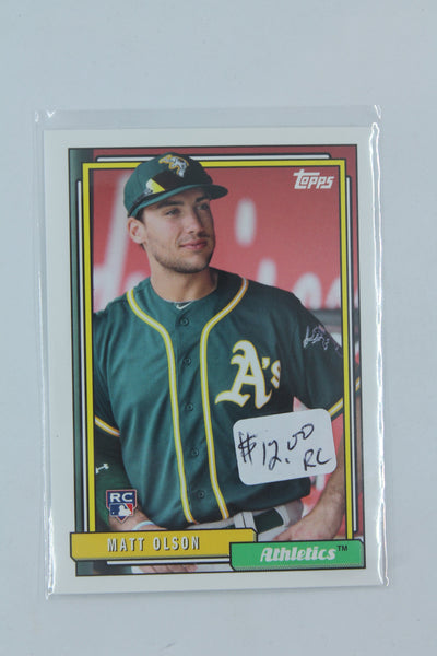 Matt Olson Topps Archives Rookie Card