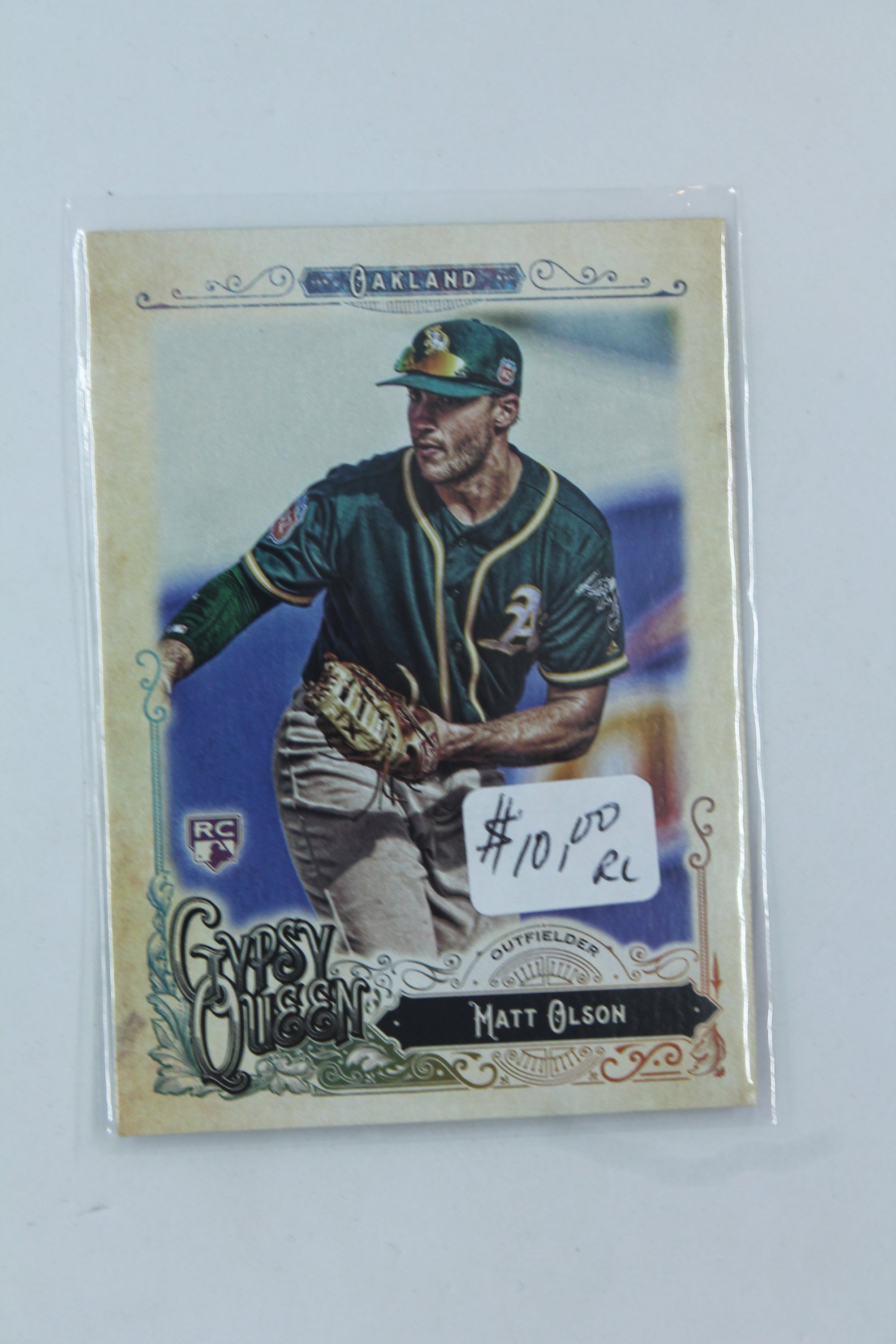 Matt Olson Topps Gypsy Queen Rookie Card