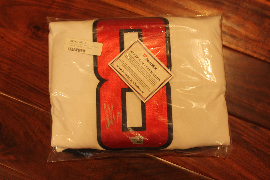 Alex Ovechkin Washington Capitals Autographed White Fanatics Breakaway Jersey