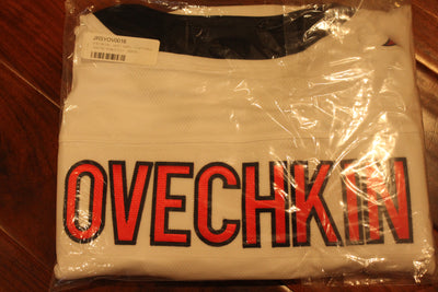 Alex Ovechkin Washington Capitals Autographed White Fanatics Breakaway Jersey